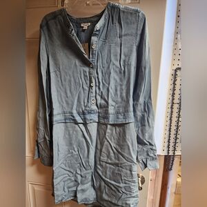 Splendid Light Blue Denim Shirt